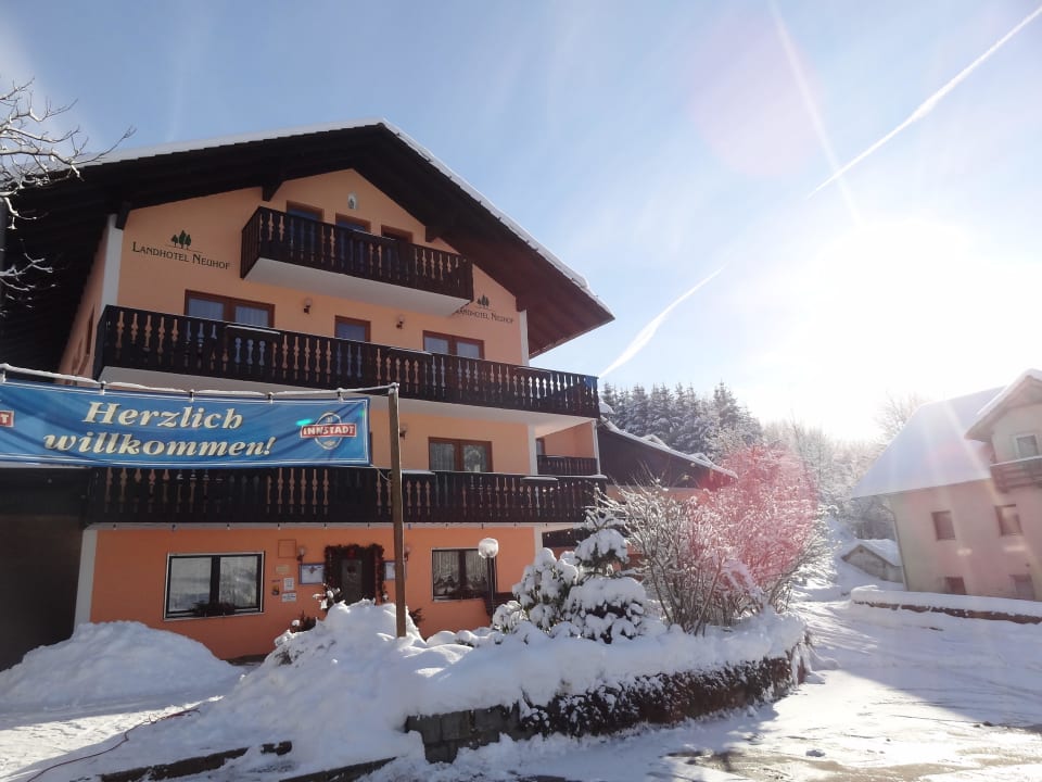 Landhotel Neuhof im glitzernden Winterkleid Landhotel Neuhof