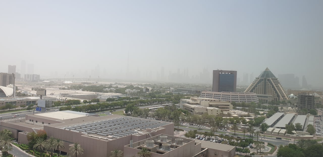 Ausblick Grand Hyatt Dubai