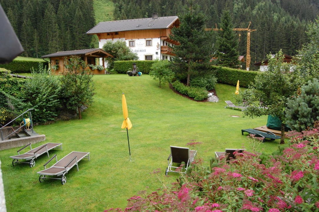 Blick von Balkon Hotel Bergcristall