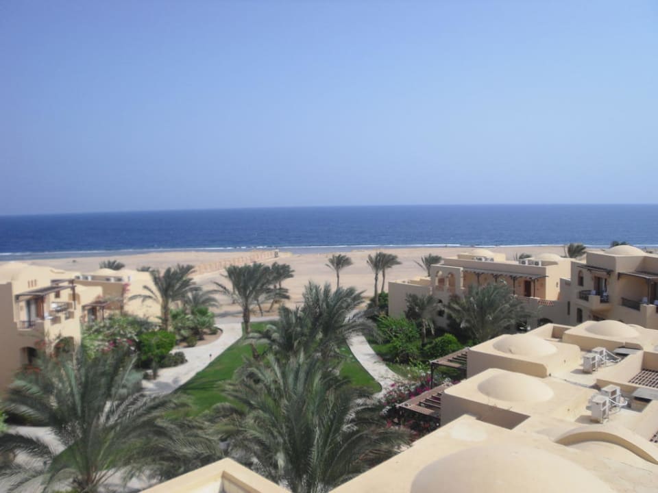 Aussicht zum Strand Steigenberger Coraya Beach - Adults only