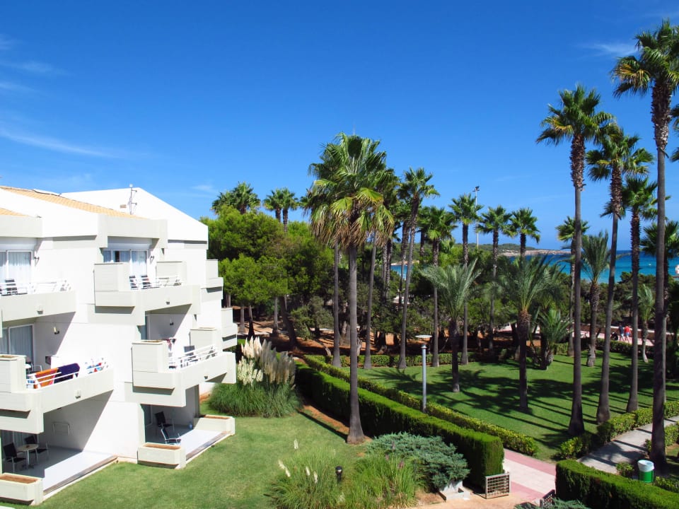 Wohnblock mit Blick zur Promenade Hipotels Mediterraneo Club