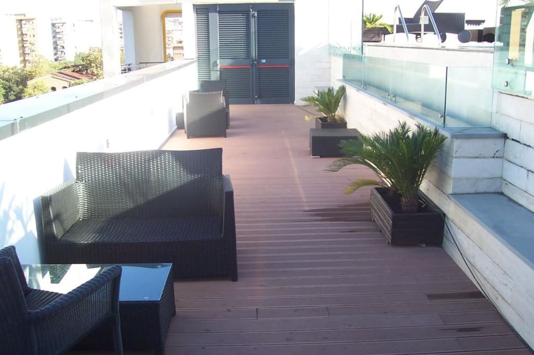 Dachterrasse Hotel H10 Roma Città