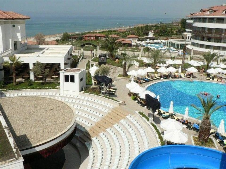 Alba Queen Blickrichtung Strand Alba Queen Hotel