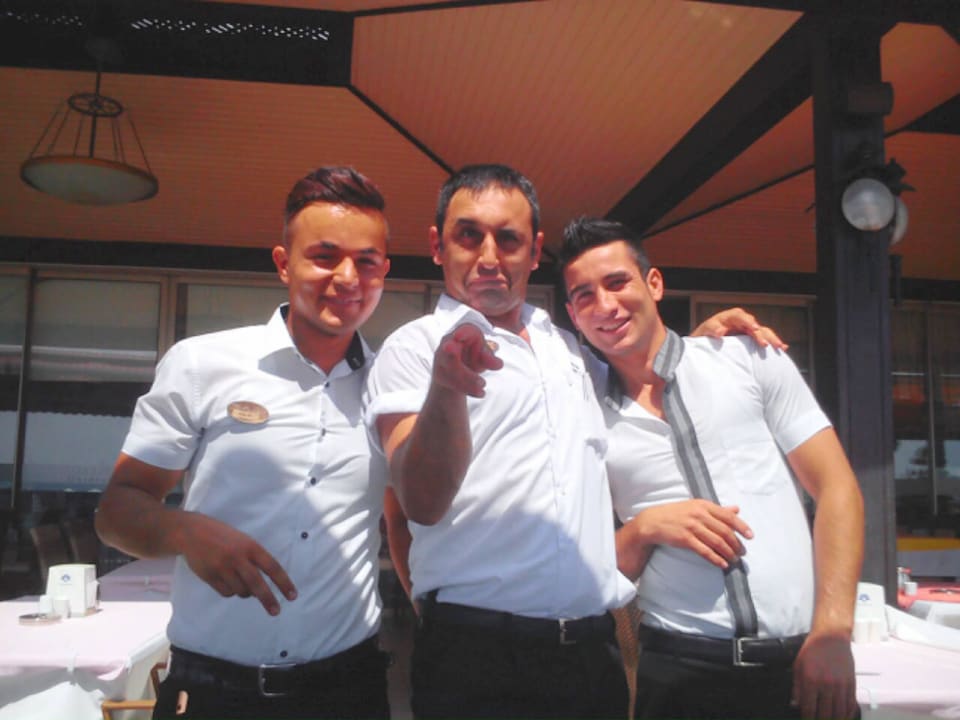 Keine Annimateure, aber immer gut drauf Özlem Garden Hotel