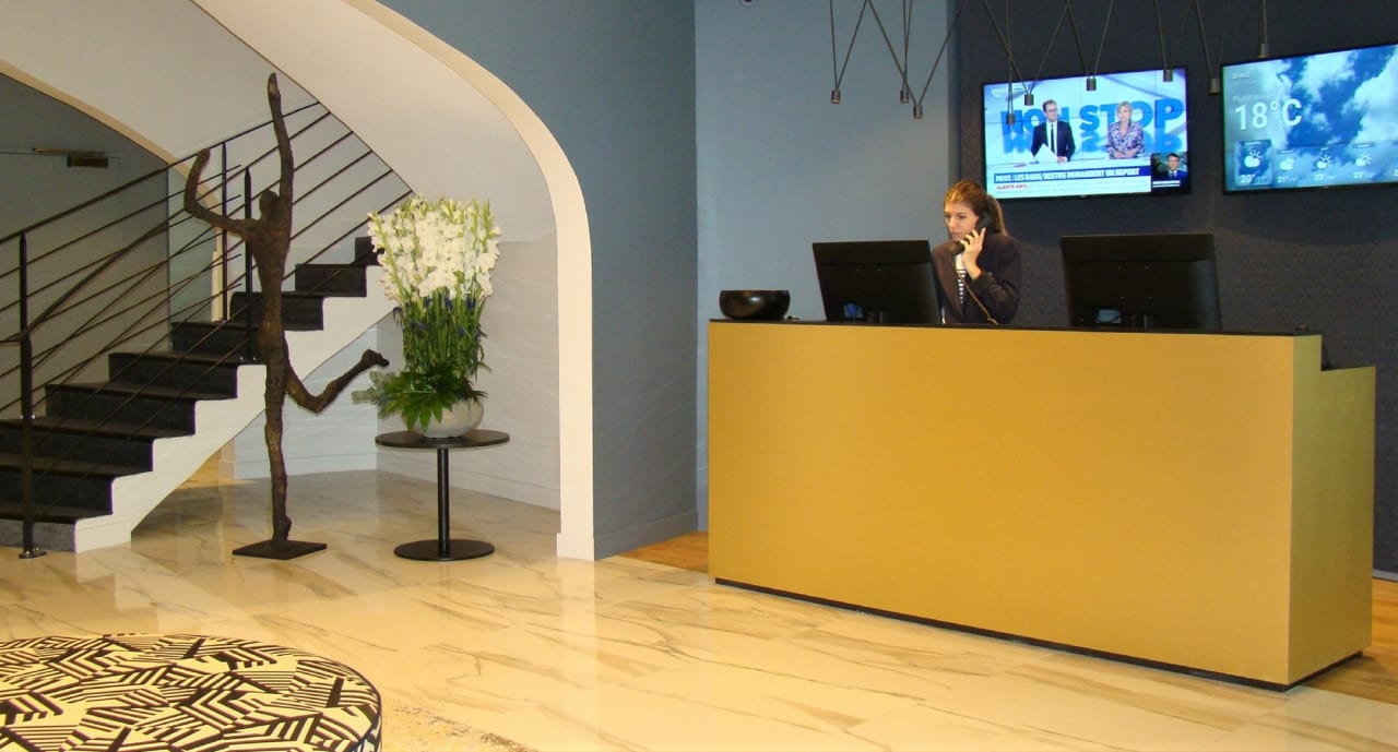 Lobby Hotel L'Amirauté Brest