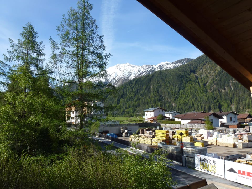 Blick balkon Landhaus Waldhart