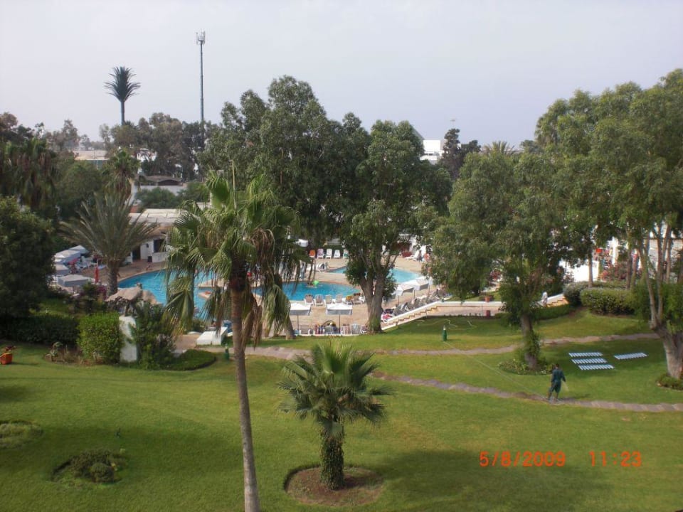 Blick auf den Garten Allegro Agadir
