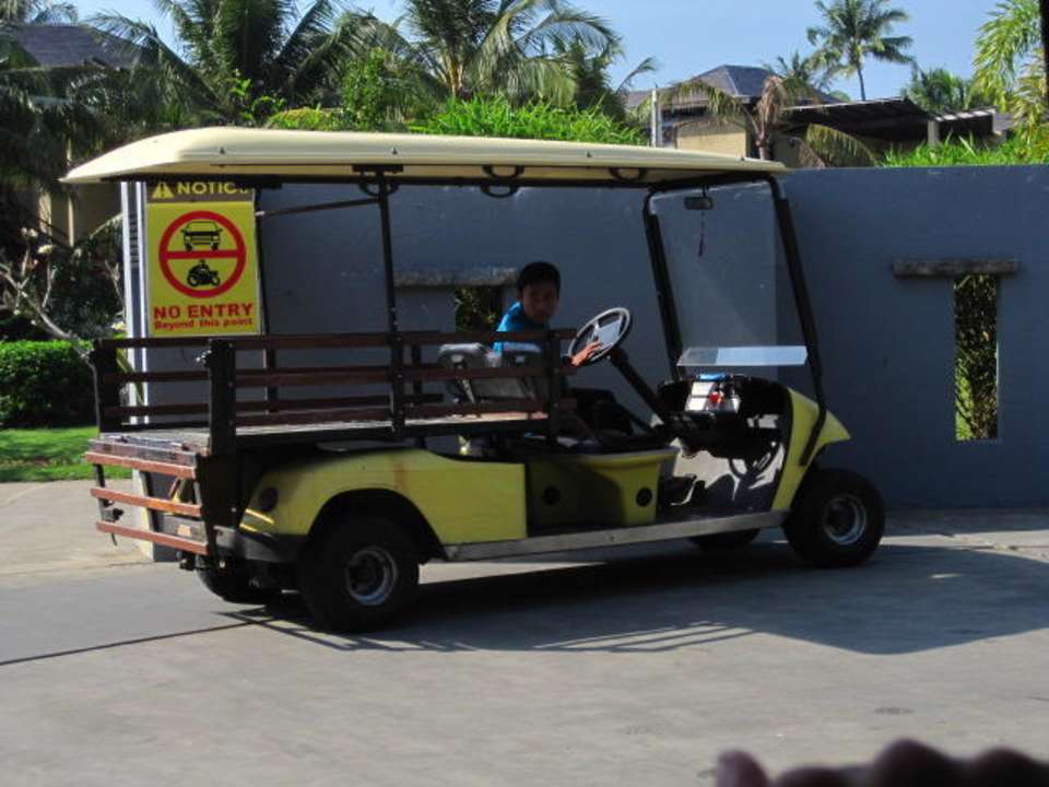 Beförderung - geräuschlos und abgasfrei Hotel Bay of Bengal Resort