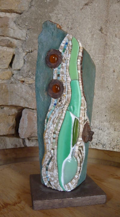 Mosaikworkshop Gästezimmer Les Pensées d'Or
