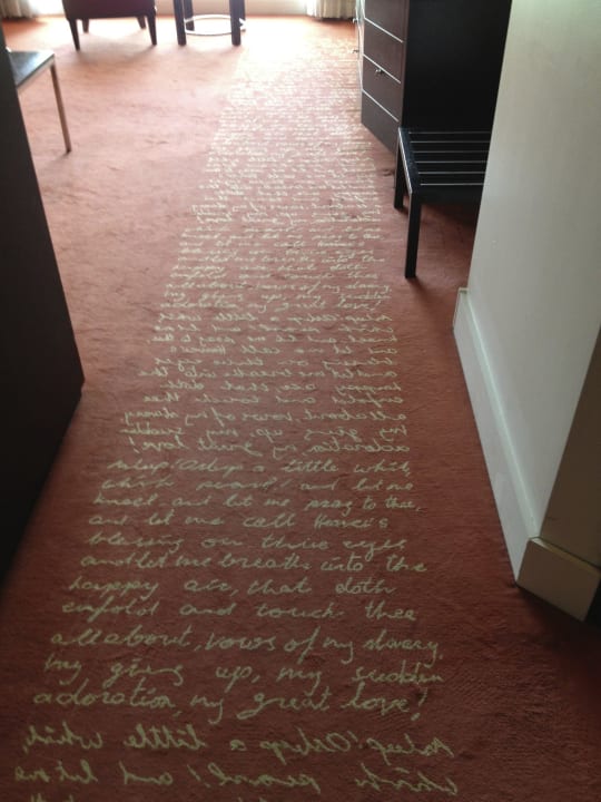 Entrance to the suite - the floor Park Plaza London Riverbank