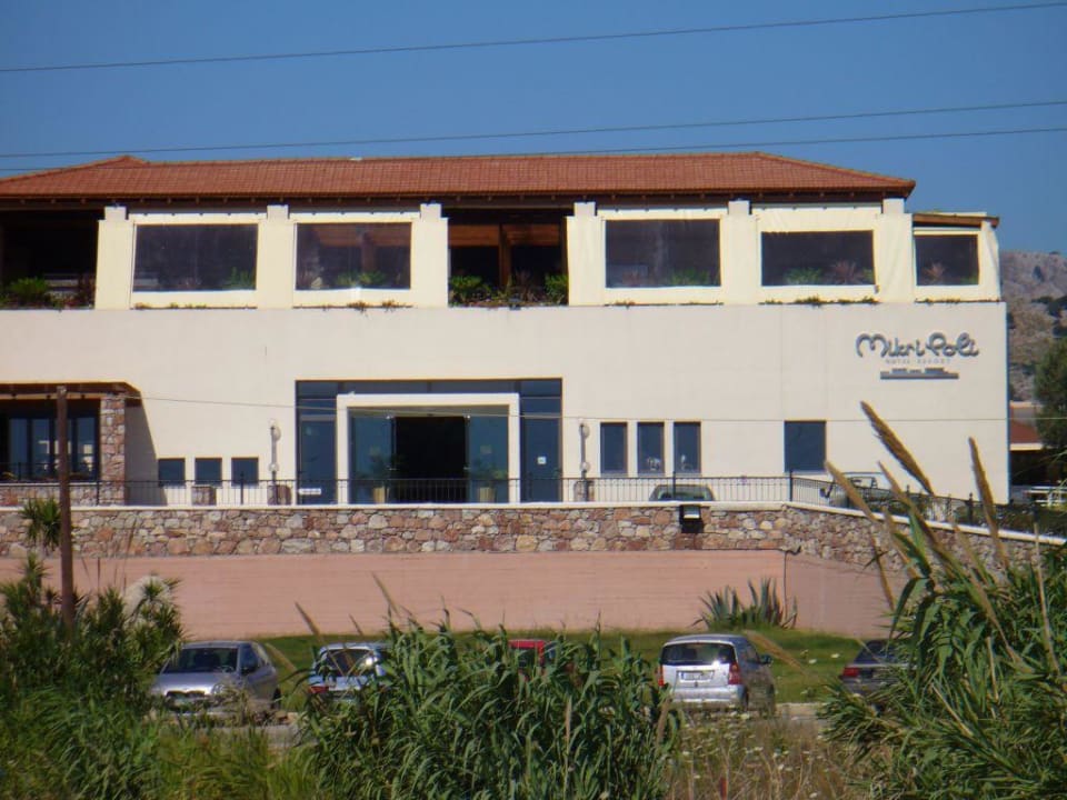 Hoteleingang Atlantica Mikri Poli Rhodes