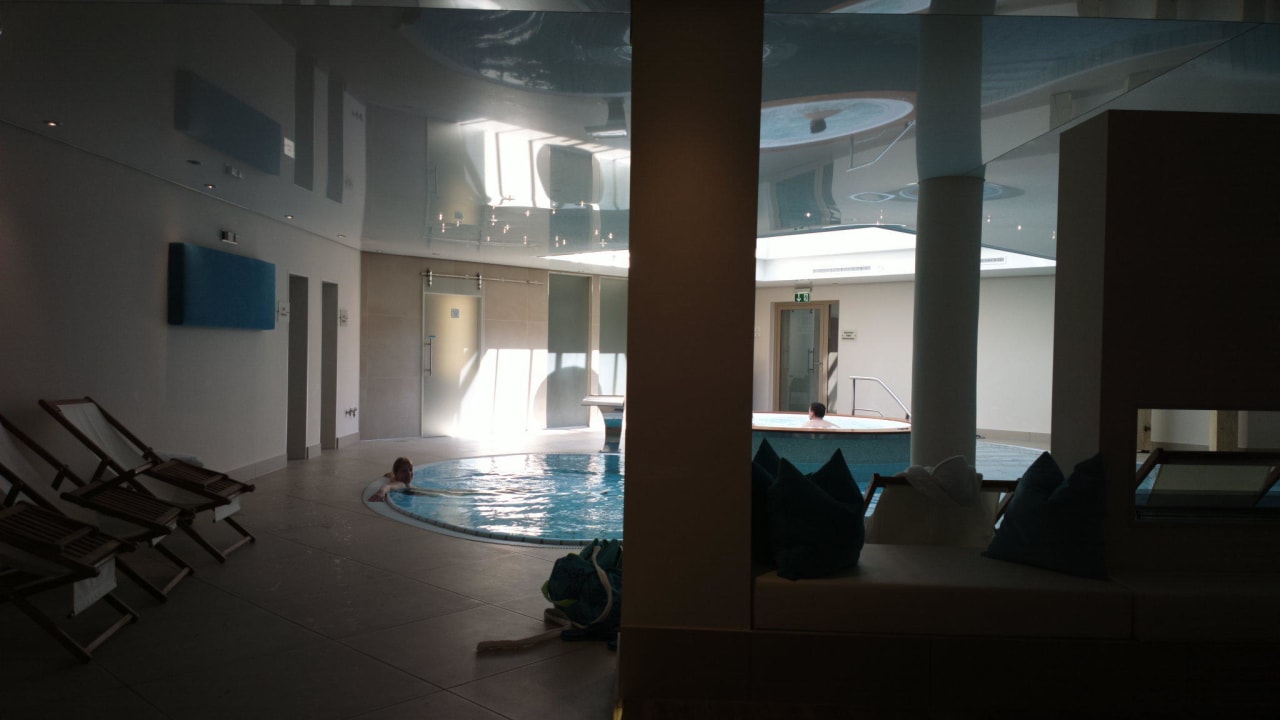 Links noch Klappliegen zu sehen Welcome Hotel Bad Arolsen