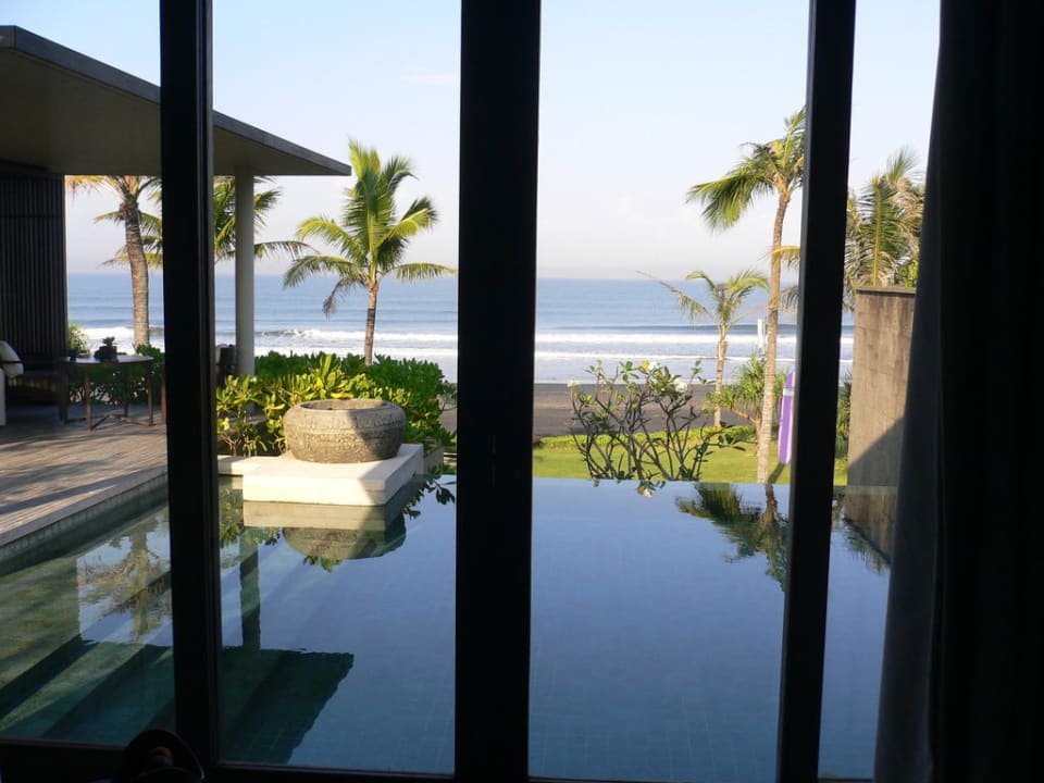Meerblick vom Wohnzimmer Soori Bali Hotel