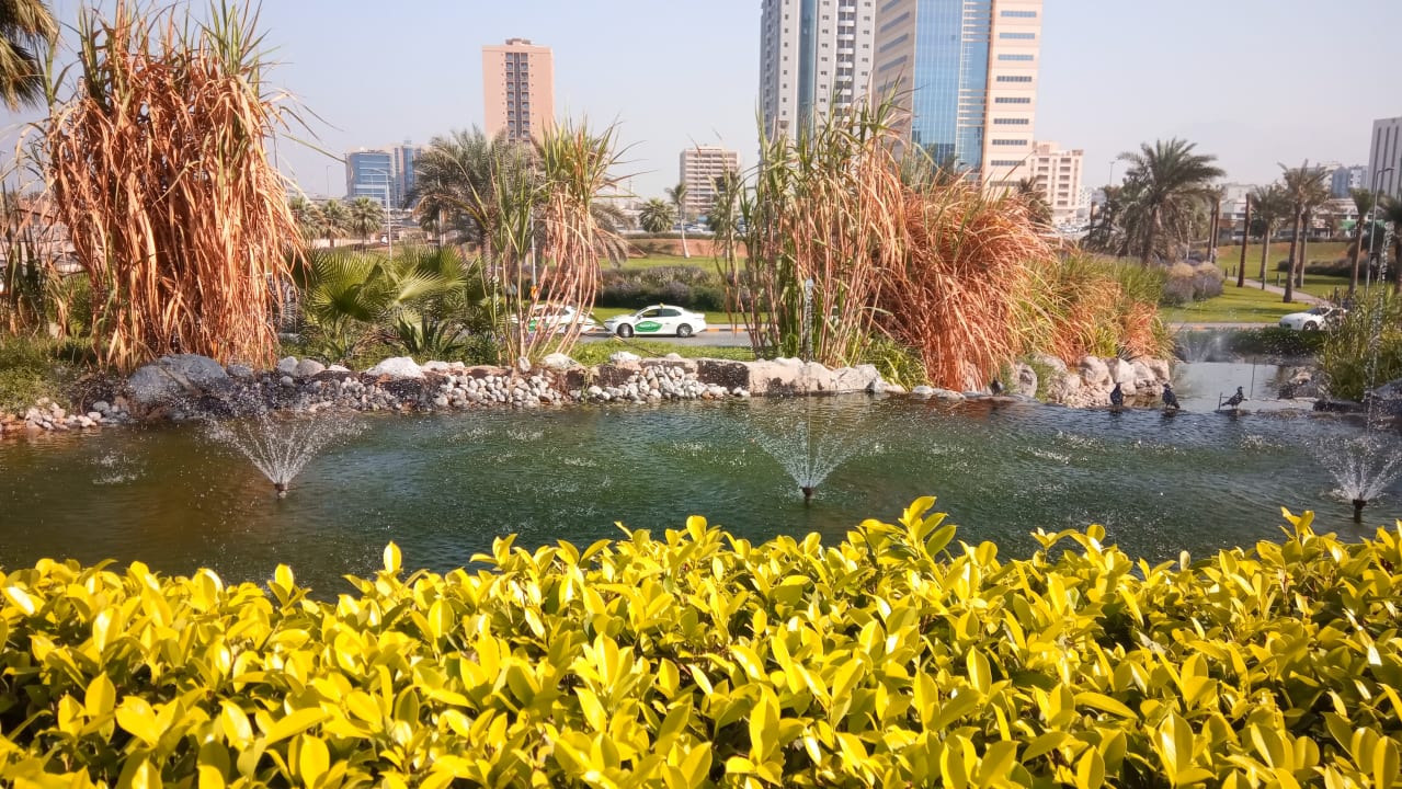 Ausblick Hilton Garden Inn Ras Al Khaimah