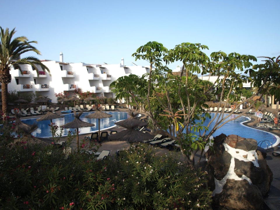 Blick vom Bungalow allsun App.-Hotel Albatros