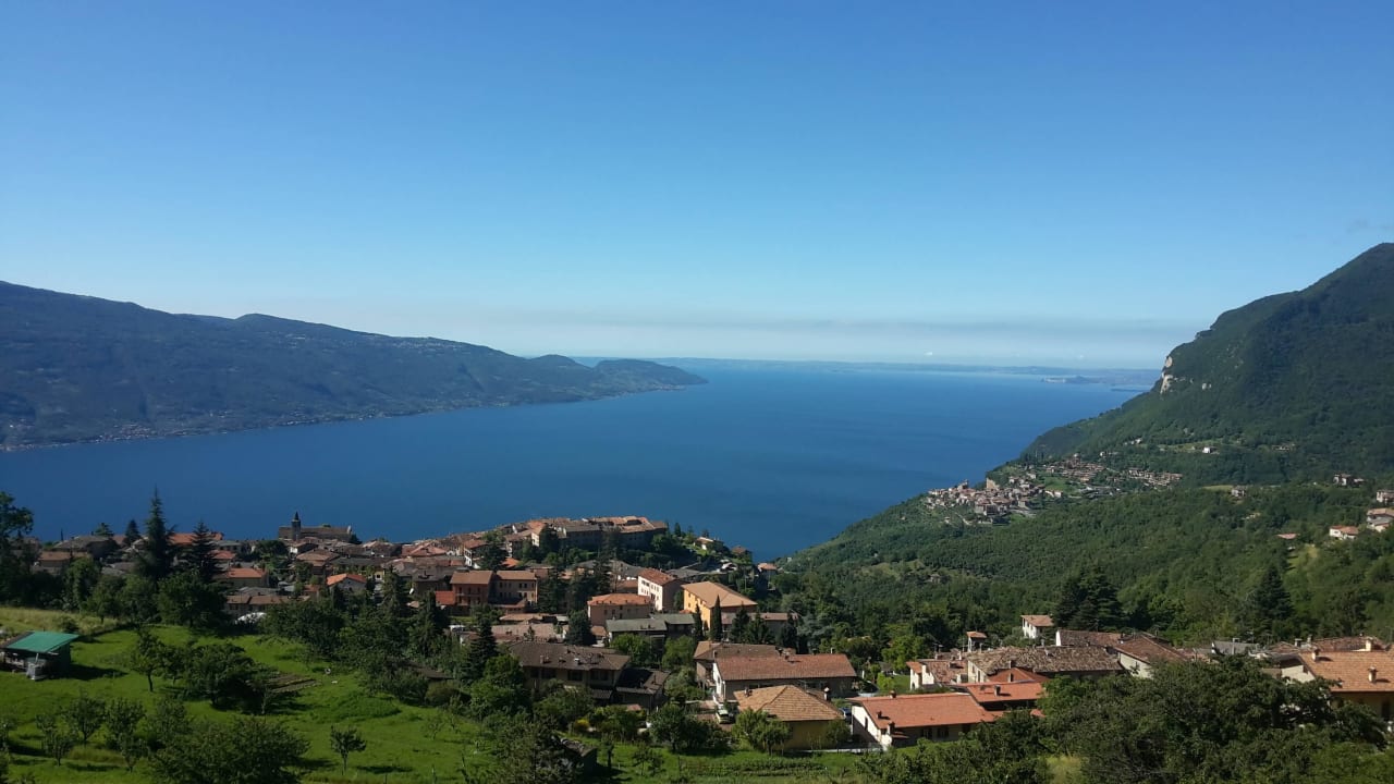 Blick vom Balkon Apartments Borgo le Vigne
