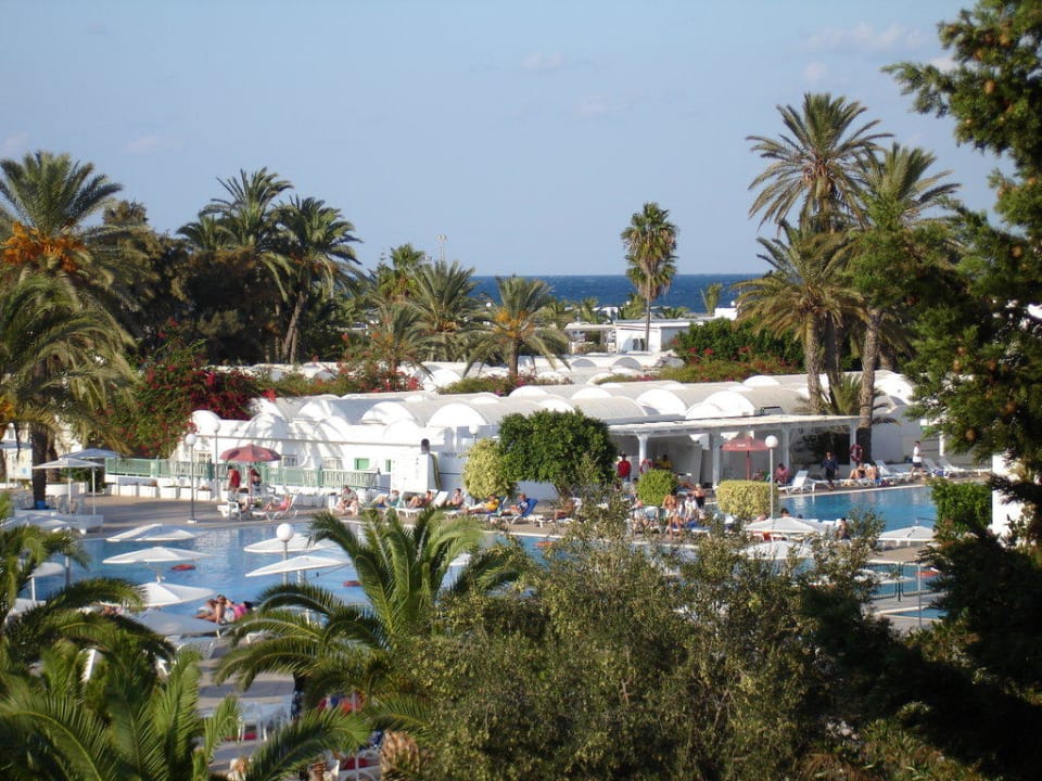 Ausblick Hotelanlage El Mouradi Club Kantaoui