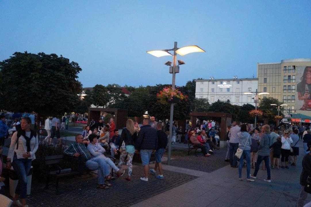 Hotel von der Mall aus  Hotel Aurora Family & SPA