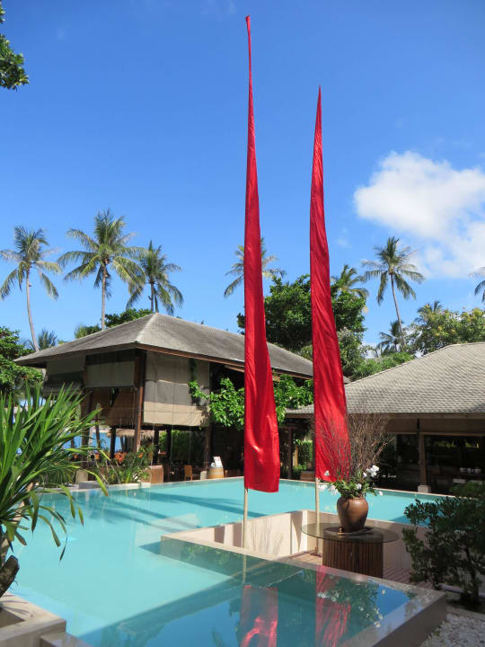 Poolbereich Anantara Rasananda Koh Phangan -  Villas