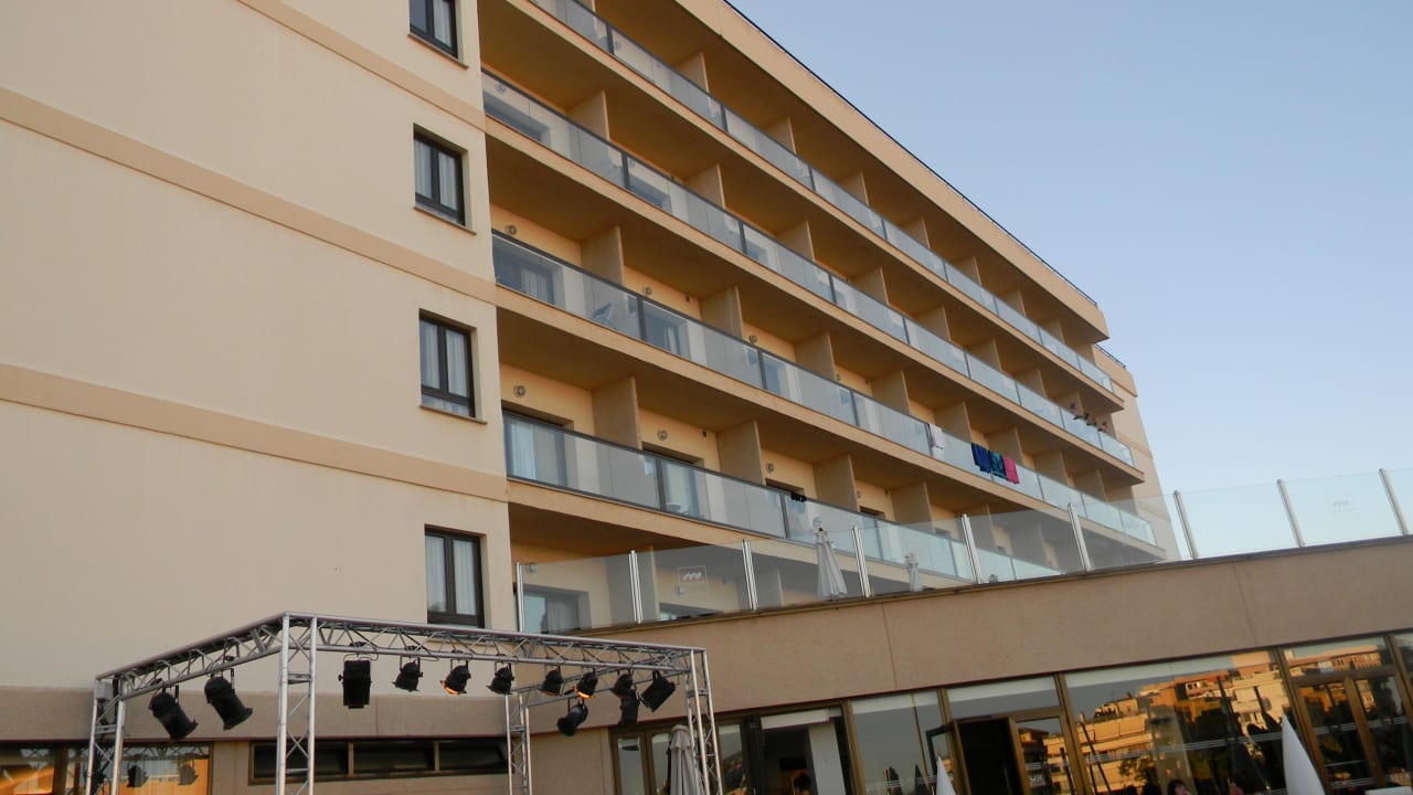 Hotelansicht von der Terrasse AluaSoul Palma