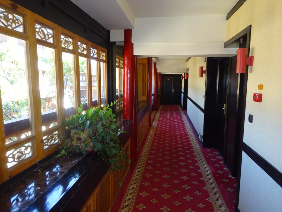 Gang zu den Zimmern Wangfu Hotel