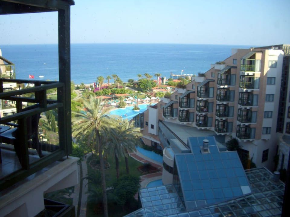 Hotelanlage fotographiert aus dem 7.Stock Limak Limra Hotel & Resort