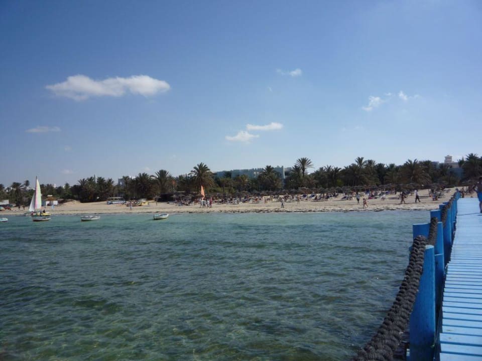 Aussicht vom Steg Hotel Eden Star