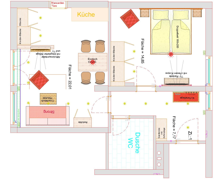 Zimmer Gästehaus Boersch