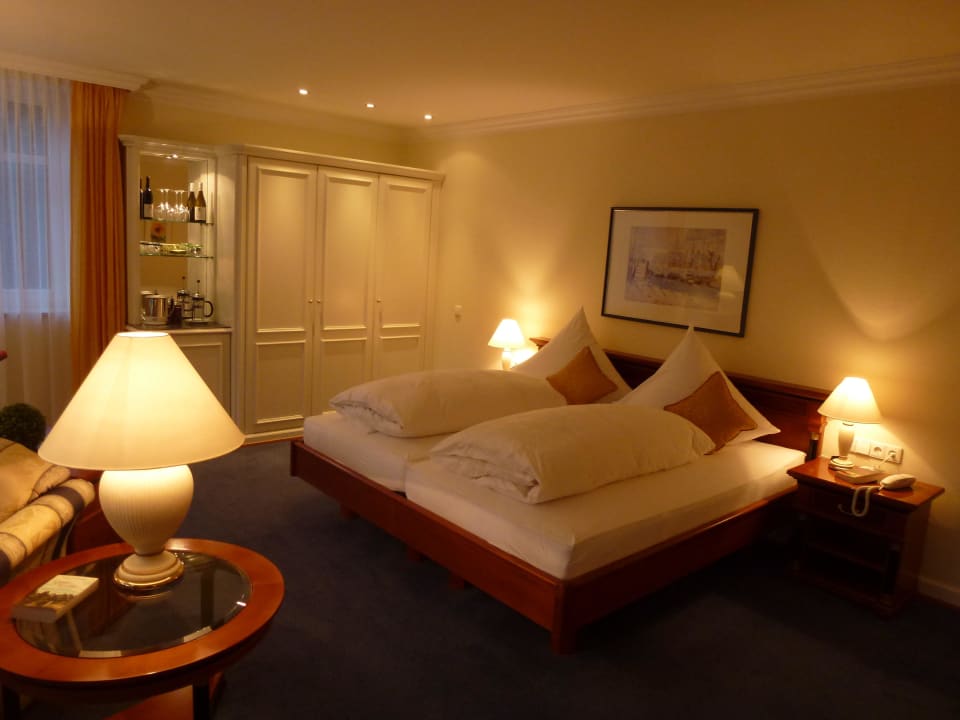 Ihr Zimmer in Abendstimmung Baumann's Landhaus