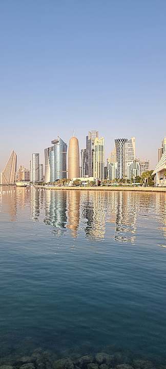 Ausblick Sheraton Grand Doha Resort & Convention Hotel