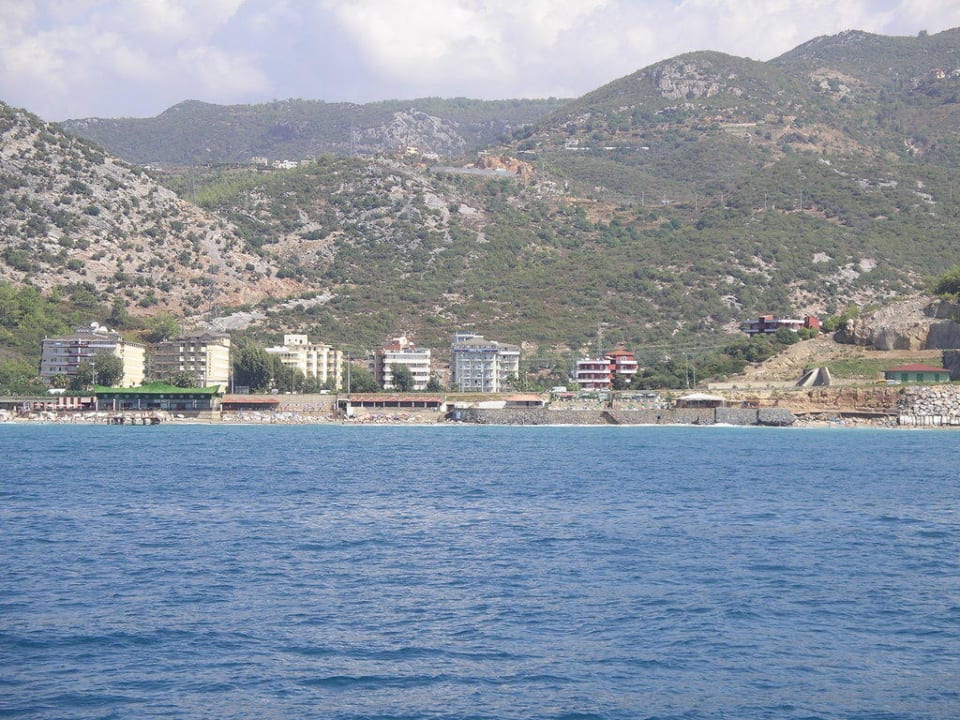 Blick zu den Hotels Club Hotel Mirabell