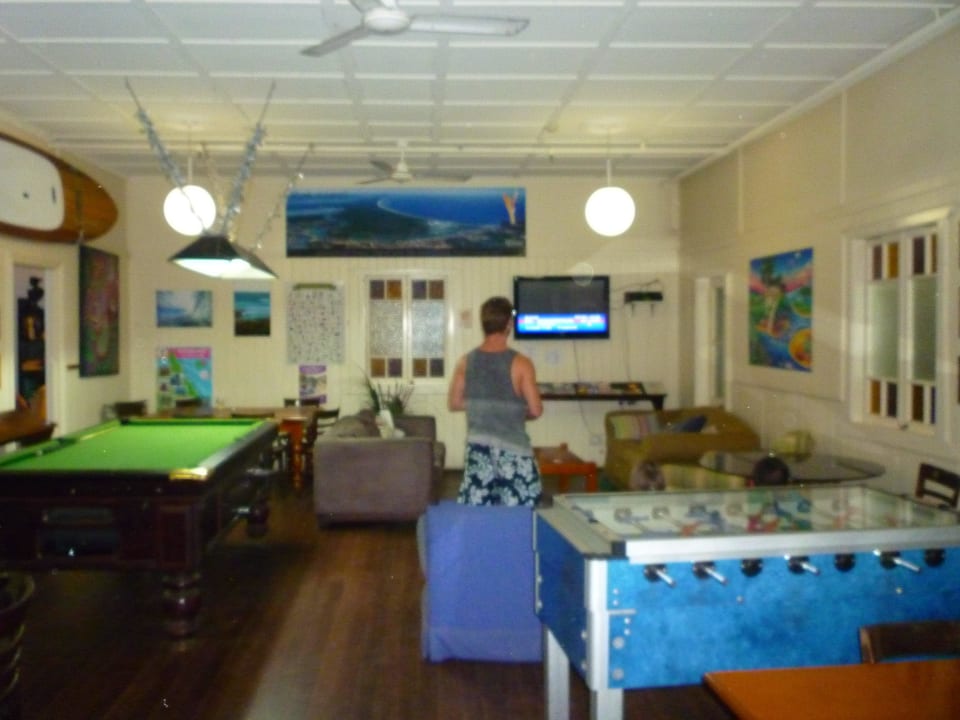 Aufenthaltsraum Halse Lodge Backpacker Hostel Noosa