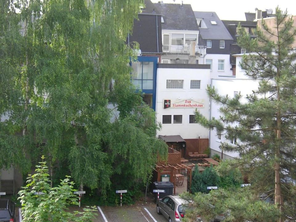 Blick in den Innenhof Best Western Hotel Trier City