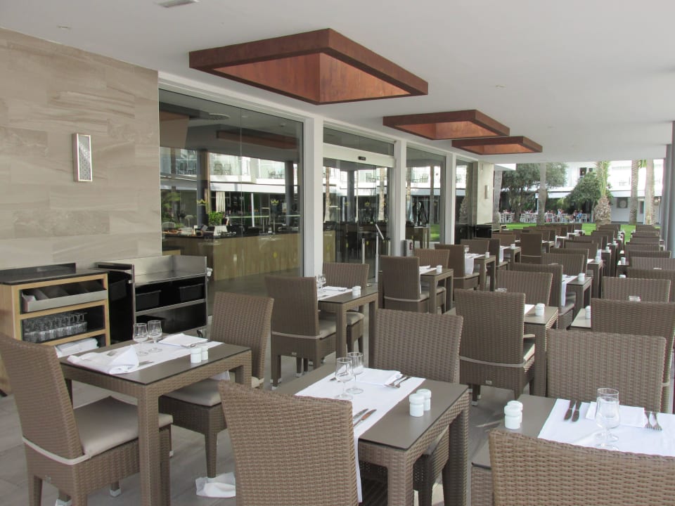 Außenterrasse Restaurant Hotel Riu Papayas