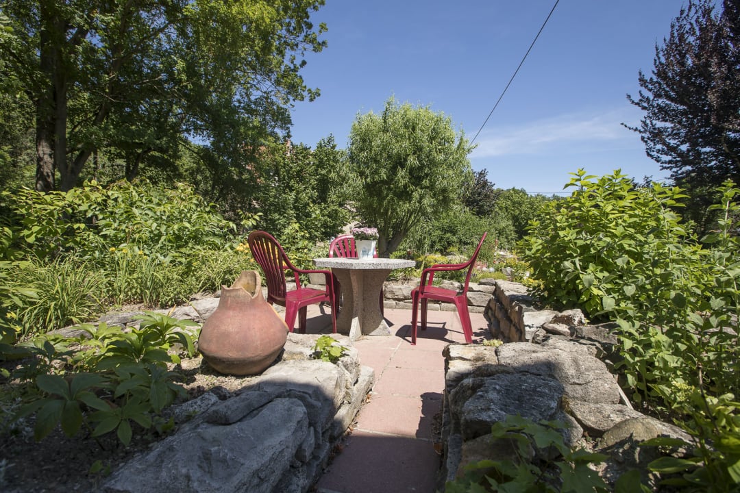 Gartenanlage Pension Weichelt