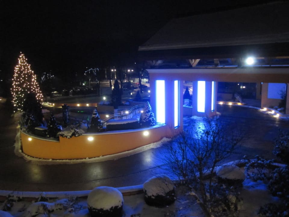 Zufahrt zum Hotel EurothermenResort Bad Schallerbach Paradiso