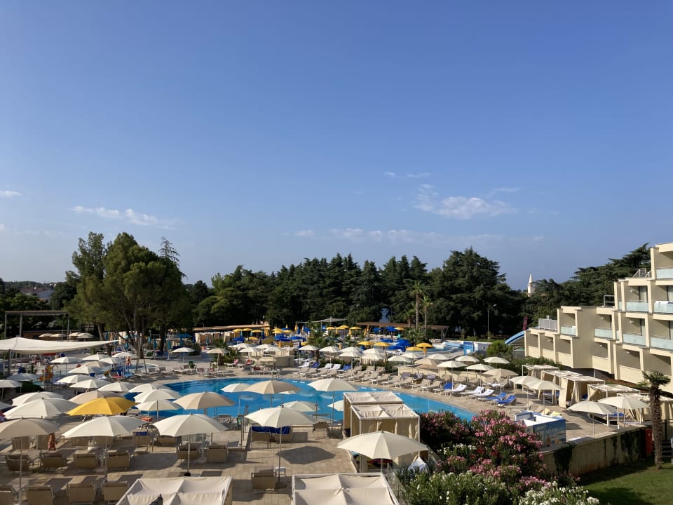 Ausblick Valamar Parentino Hotel