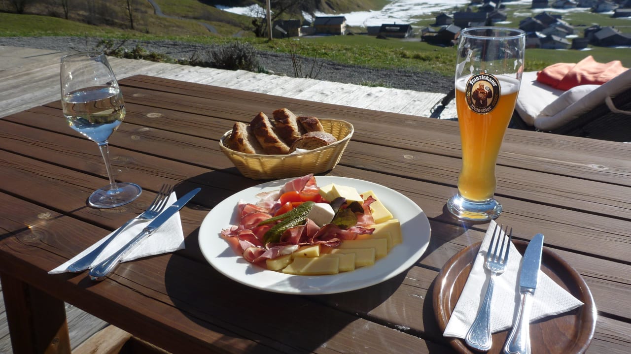 Was kleines Zwischendurch auf der Sonnenterrasse Am Holand