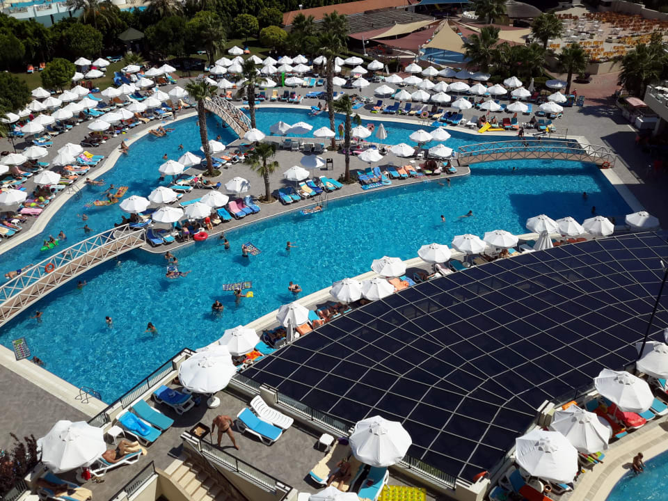 View from our room at 5th floor Side Mare Resort & Spa