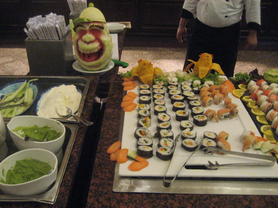 Abendessen Hotel Riu Palace Riviera Maya