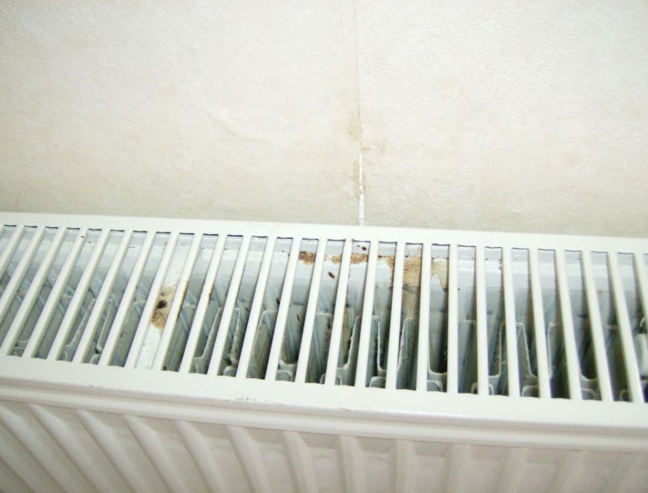 Heizkörper im Zimmer Landhotel Gödeke