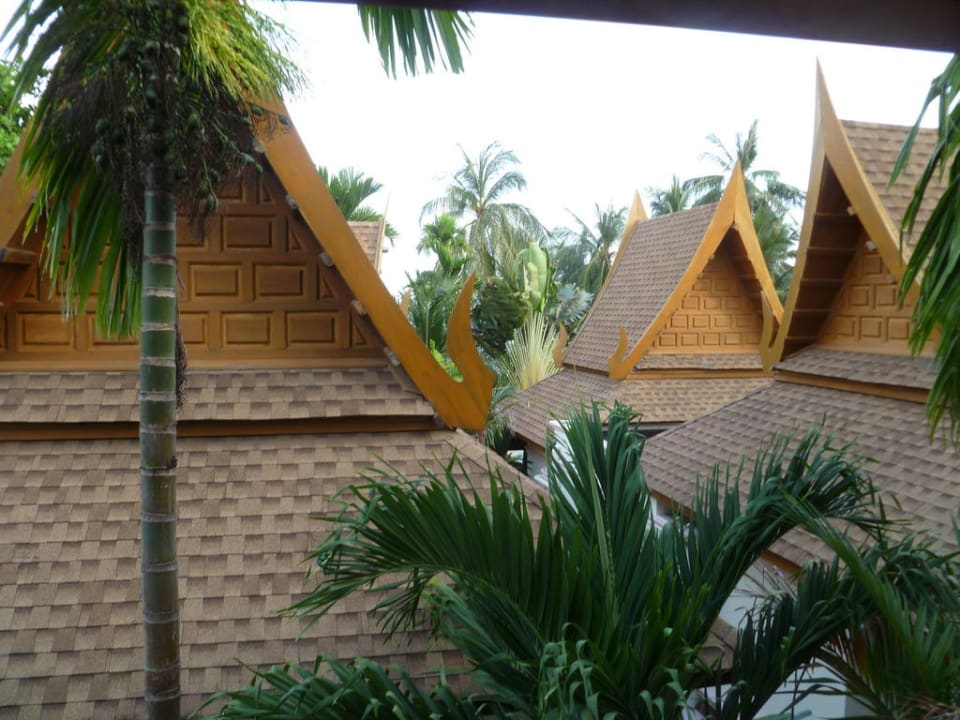 Blick von Villa N aus Thai House Beach Resort