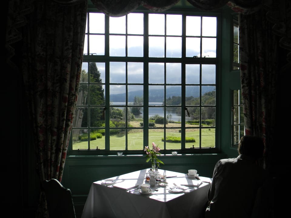 Kann man beim Frühstück schöner sitzen? Ardanaiseig Hotel