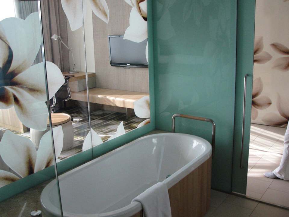 Badezimmer Hotel Crowne Plaza Changi Airport
