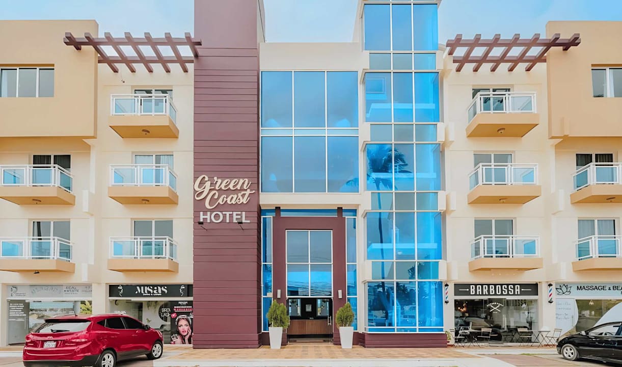 Außenansicht Checkin El Cortecito