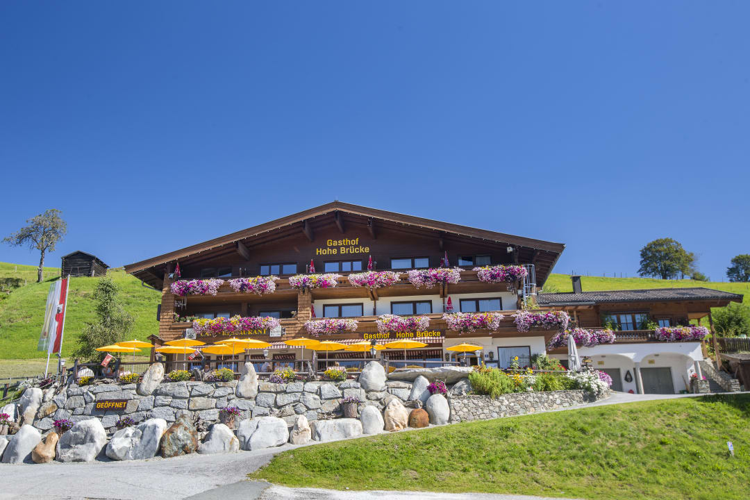 Außenansicht Panoramagasthof-Hotel Hohe Brücke