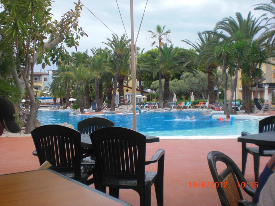 Ausblick von Poolbar Alcudia Garden Aparthotel