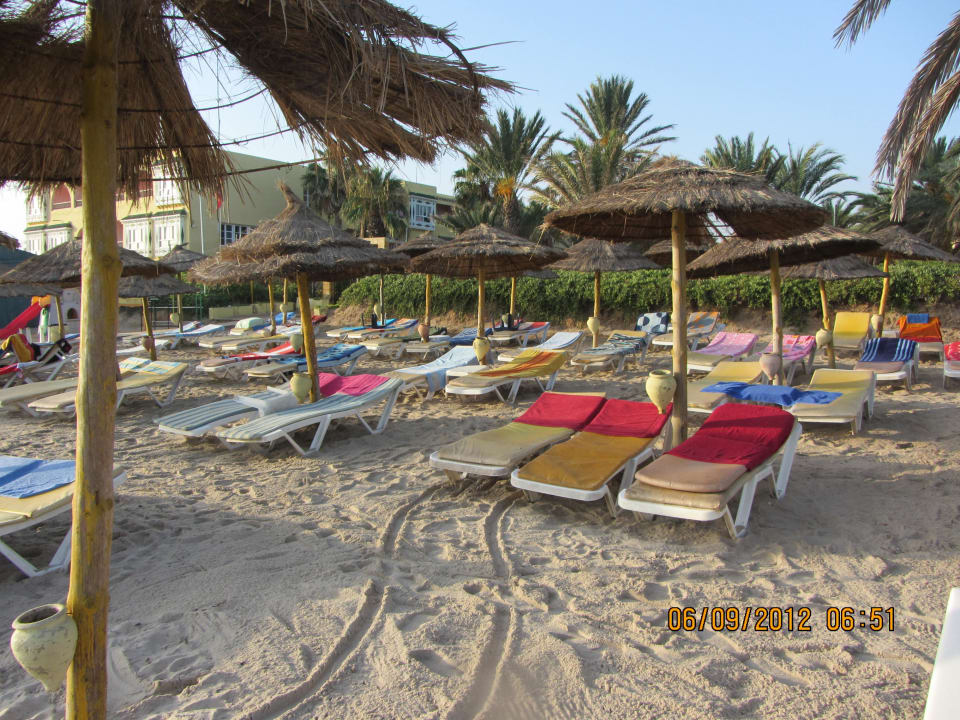 Nicht´s für Langschläfer Früh 6 Uhr alles Belegt! Houda Golf & Beach Club