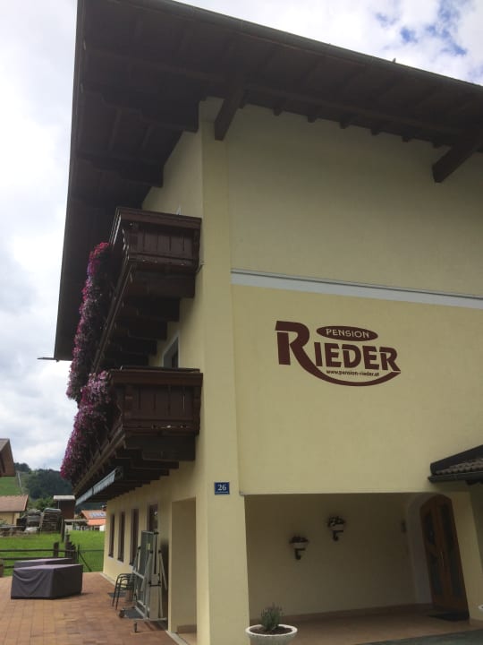 Außenansicht Pension Rieder