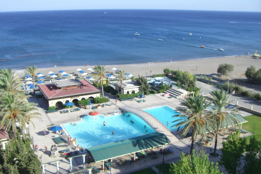 Ausblick von Zi 624 Olympos Beach Hotel